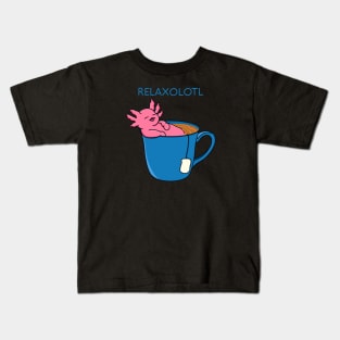 Relax Axolotl Kids T-Shirt